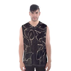 Katsushika Hokusai, Egrets From Quick Lessons In Simplified Drawing Men s Basketball Tank Top