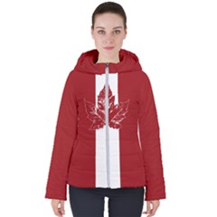 Cool Canada Jackets Women s Hooded Puffer Jacket by CanadaSouvenirs