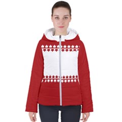 Canada Women s Jackets Classic Hooded Puffer Jacket