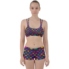 Background Colorful Geometric Perfect Fit Gym Set
