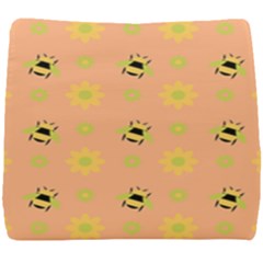 Bee Bug Nature Wallpaper Seat Cushion