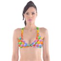 Background Colorful Geometric Triangle Rainbow Plunge Bikini Top View1