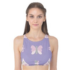 Butterfly Butterflies Merry Girls Tank Bikini Top