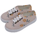Flowers Continuous Pattern Nature Kids  Classic Low Top Sneakers View2