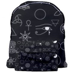 Witchcraft Symbols  Giant Full Print Backpack by Valentinaart