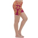 Butterfly Insect Bug Decoration Lightweight Velour Yoga Shorts View3