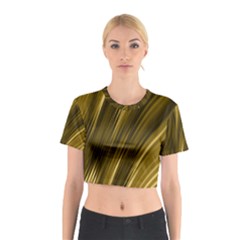 Creative Original Intention Cotton Crop Top by HermanTelo