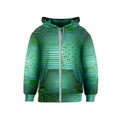 Board Conductors Circuits Kids  Zipper Hoodie