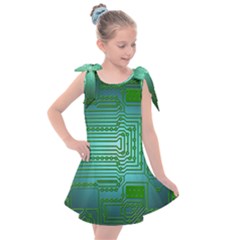 Board Conductors Circuits Kids  Tie Up Tunic Dress