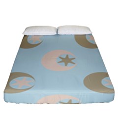 Moon Star Air Heaven Fitted Sheet (california King Size)