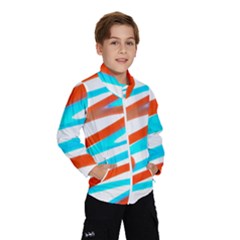 Abstract Colors Print Design Kids  Windbreaker by dflcprintsclothing