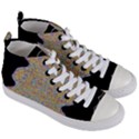 Pearls As Candy Women s Mid-Top Canvas Sneakers View3