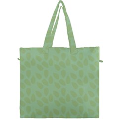 Leaves - Light Green Canvas Travel Bag by WensdaiAmbrose