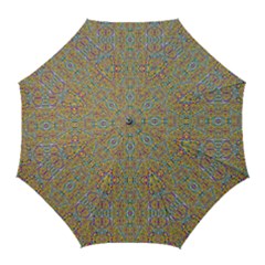 Pearls As Candy And Flowers Golf Umbrellas by pepitasart