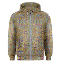 Pearls As Candy And Flowers Men s Zipper Hoodie by pepitasart