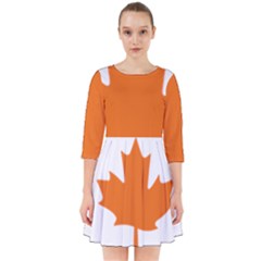 Logo Of New Democratic Party Of Canada Smock Dress by abbeyz71