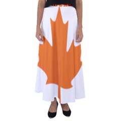Logo Of New Democratic Party Of Canada Flared Maxi Skirt by abbeyz71