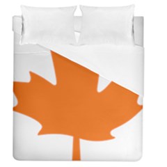 Logo Of New Democratic Party Of Canada Duvet Cover (queen Size) by abbeyz71
