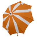 Logo of New Democratic Party of Canada Hook Handle Umbrellas (Large) View2