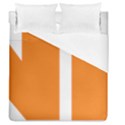 Logo of New Democratic Party of Canada Duvet Cover (Queen Size) View1