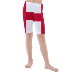 Flag Of Anglican Church Of Canada Kids  Mid Length Swim Shorts by abbeyz71