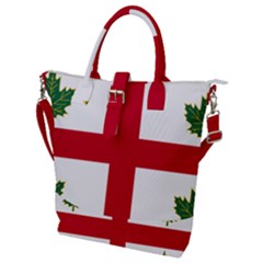Flag Of Anglican Church Of Canada Buckle Top Tote Bag by abbeyz71