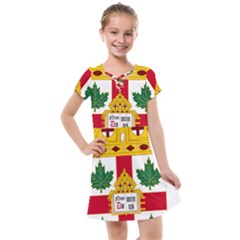 Coat Of Arms Of Anglican Church Of Canada Kids  Cross Web Dress by abbeyz71