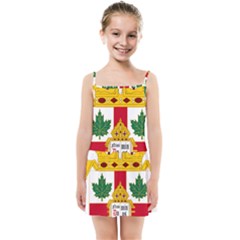 Coat Of Arms Of Anglican Church Of Canada Kids  Summer Sun Dress by abbeyz71