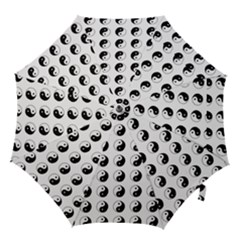 Yin Yang Pattern Hook Handle Umbrellas (small) by Valentinaart