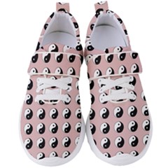 Yin Yang Pattern Women s Velcro Strap Shoes by Valentinaart