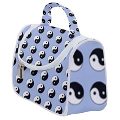 Yin Yang Pattern Satchel Handbag by Valentinaart