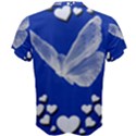 Heart Love Butterfly Mother S Day Men s Cotton Tee View2