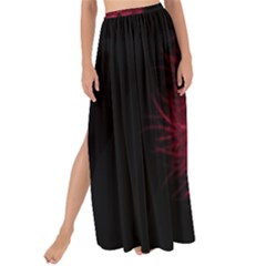 Monster Red Eyes Aggressive Fangs Ghost Maxi Chiffon Tie-up Sarong