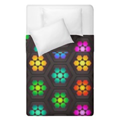 Pattern Background Colorful Design Duvet Cover Double Side (single Size) by HermanTelo