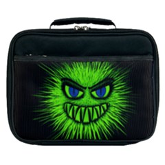 Monster Green Evil Common Lunch Bag by HermanTelo