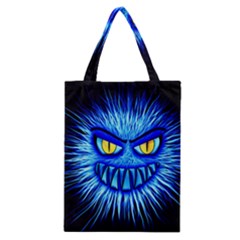 Monster Blue Attack Classic Tote Bag