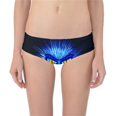 Monster Blue Attack Classic Bikini Bottoms by HermanTelo