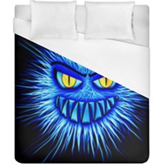 Monster Blue Attack Duvet Cover (california King Size) by HermanTelo