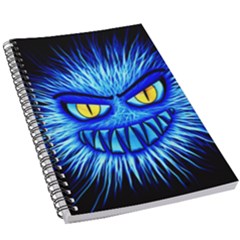 Monster Blue Attack 5 5  X 8 5  Notebook