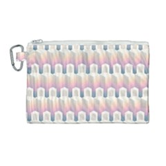 Seamless Pattern Background Entrance Canvas Cosmetic Bag (large)