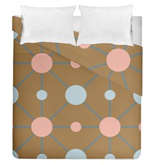 Planets Planet Around Rounds Duvet Cover Double Side (queen Size)