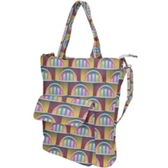 Seamless Pattern Background Abstract Shoulder Tote Bag