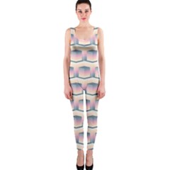 Seamless Pattern Background Cube One Piece Catsuit