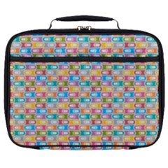 Seamless Pattern Background Abstract Rainbow Full Print Lunch Bag by HermanTelo