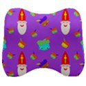 Saint Nicholas Velour Head Support Cushion View1