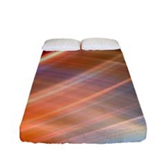 Wave Background Pattern Abstract Fitted Sheet (full/ Double Size)
