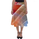 Wave Background Pattern Abstract Perfect Length Midi Skirt View1