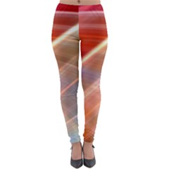 Wave Background Pattern Abstract Lightweight Velour Leggings