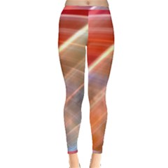 Wave Background Pattern Abstract Inside Out Leggings
