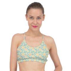 Seamless Pattern Floral Pastels Basic Training Sports Bra by HermanTelo